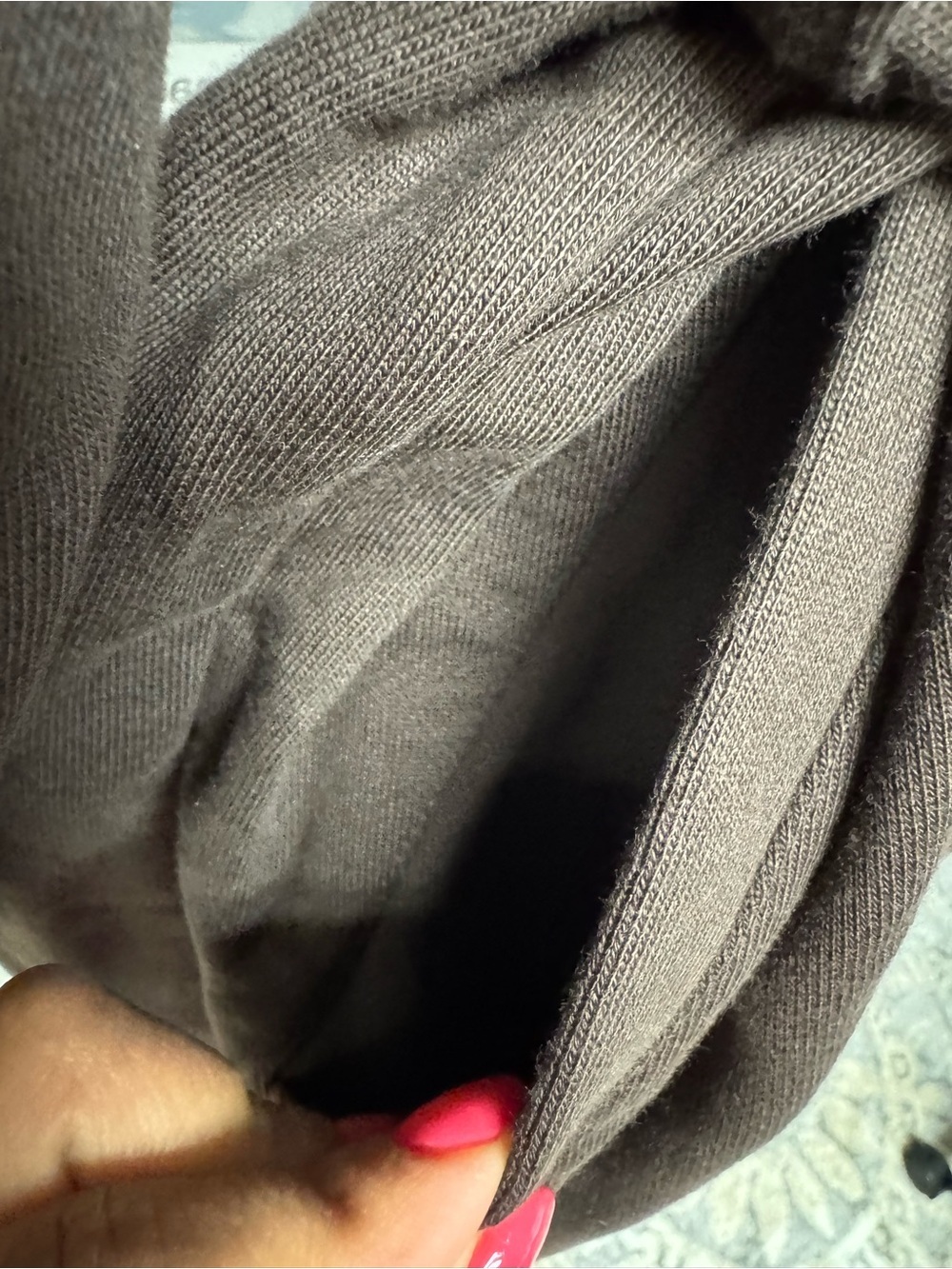 SKIMS Boyfriend Fleece Trench Coat  M - Picture 6 of 9